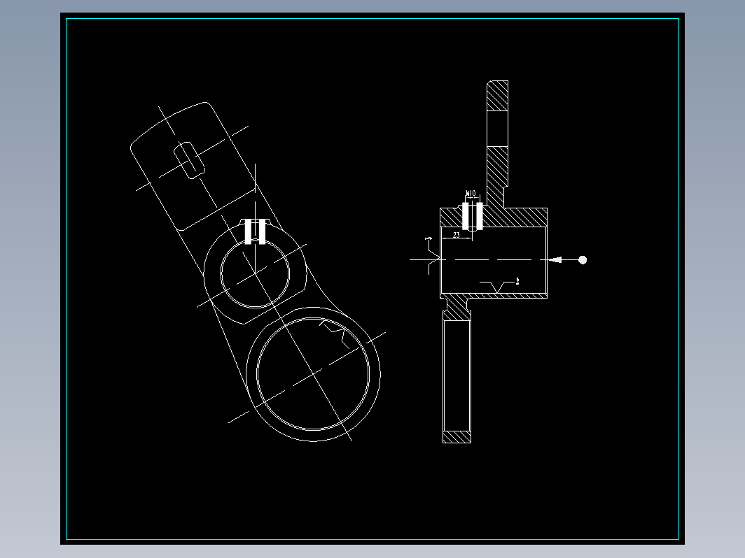 后罗拉过桥摇臂工艺与钻A孔夹具设计+CAD+说明书