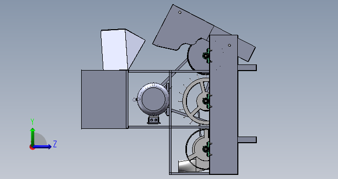 棉籽分离机设计含CAD+SW+说明书