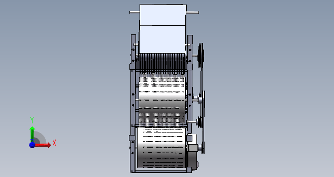 棉籽分离机设计含CAD+SW+说明书