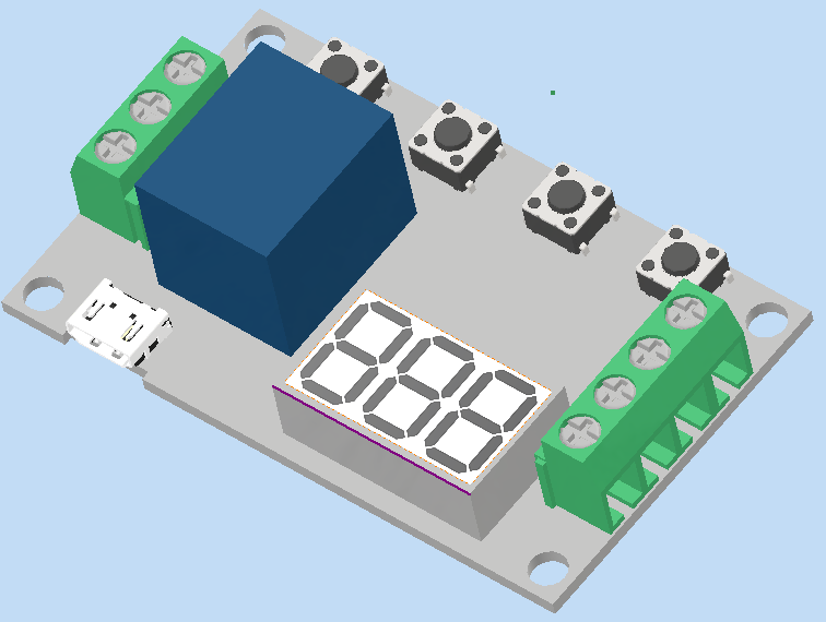 延时继电器模块 Time Delay Relay Module