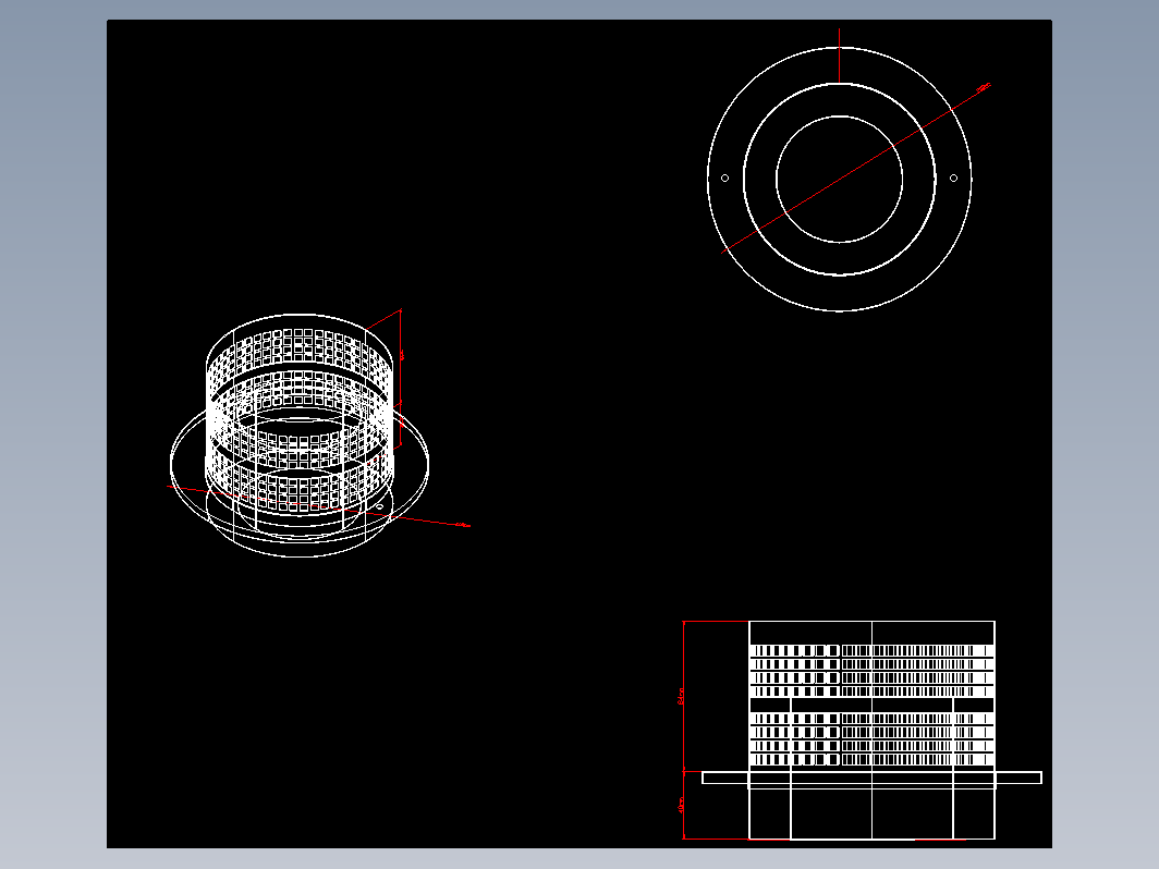 烟囱帽图纸