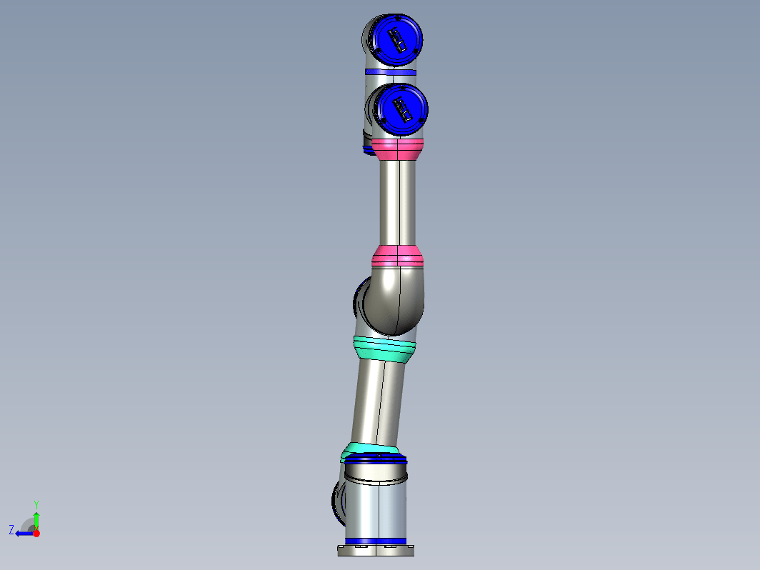 UR协作机械手（细节图 有参数）