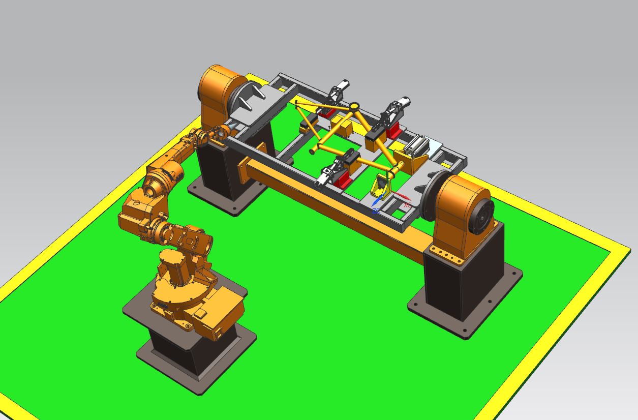 Robo Indexing Welding SPM机器人分度焊接