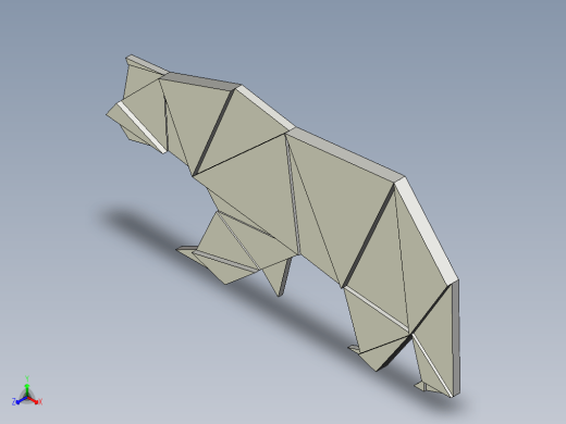 熊， 泰迪熊， 3d 熊， 几何形状缩略图