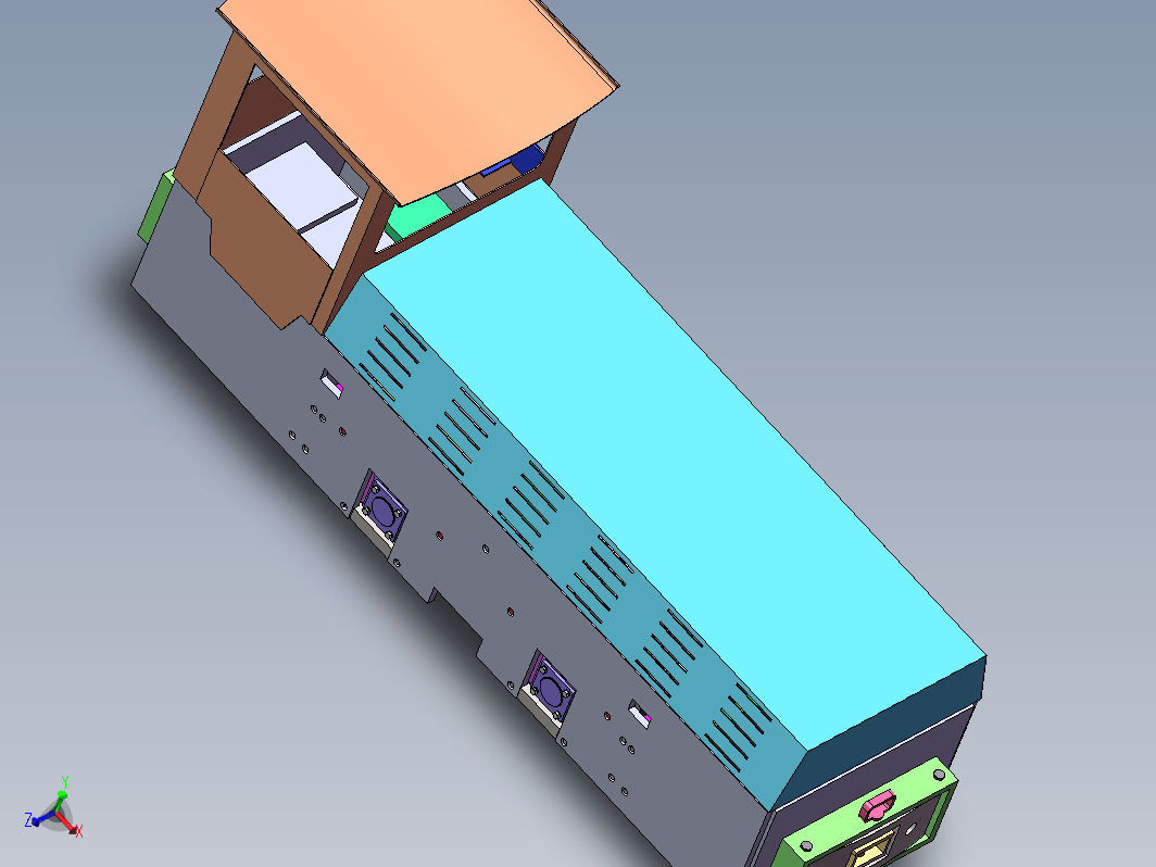 5t轨道矿车牵引车