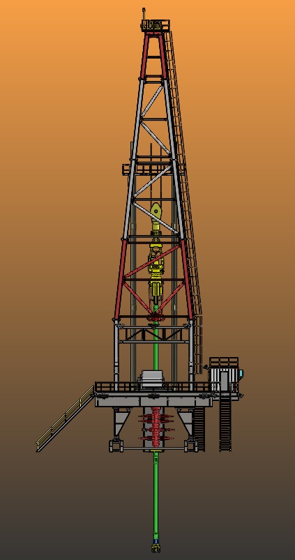 Oil-Derrick石油井架