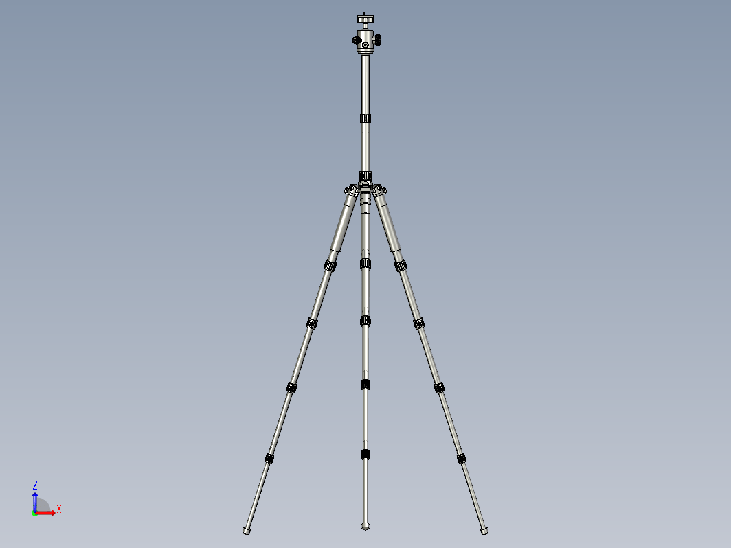 三脚架模型