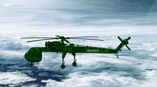 Ingenuity重型直升机Crane Helicopter缩略图