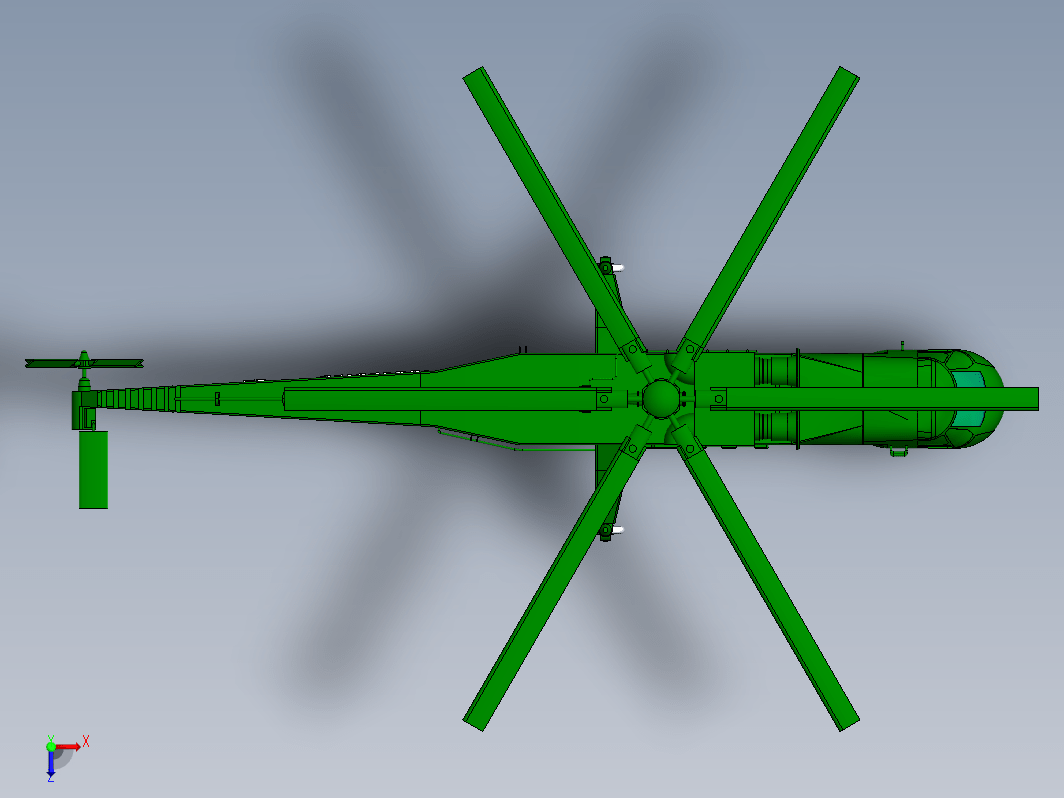 Ingenuity重型直升机Crane Helicopter