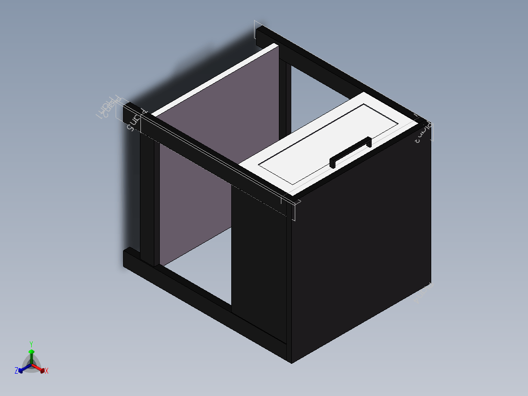 床头柜40x40