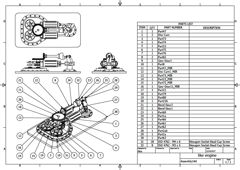 蒸汽动力机构 steam power engine