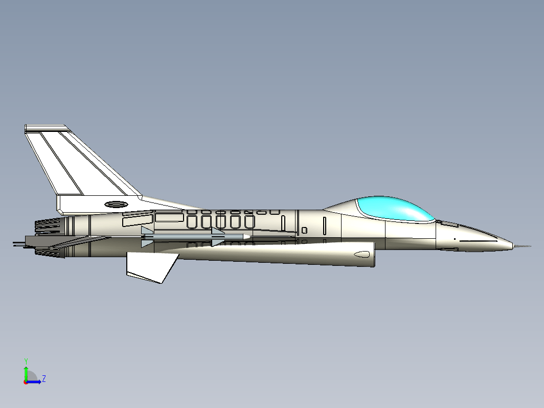 战隼战斗机 F-16 Fighting Falcon