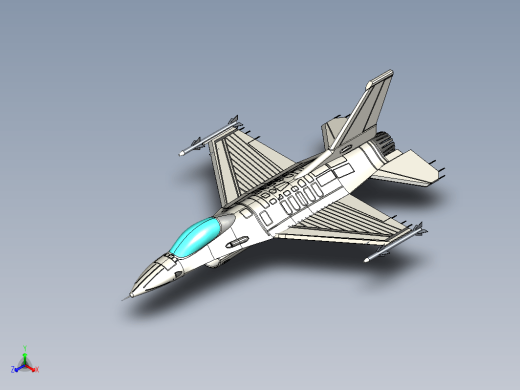 战隼战斗机 F-16 Fighting Falcon缩略图