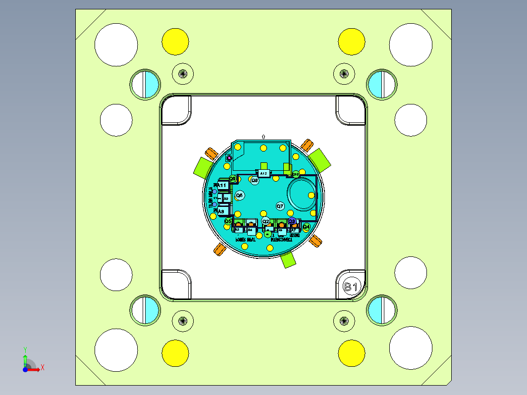 大型汽车模具A40