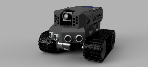 UGV履带小车3D缩略图