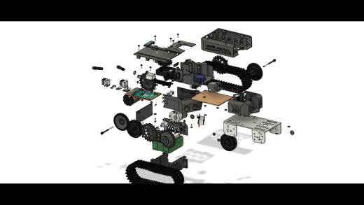 UGV履带小车3D缩略图