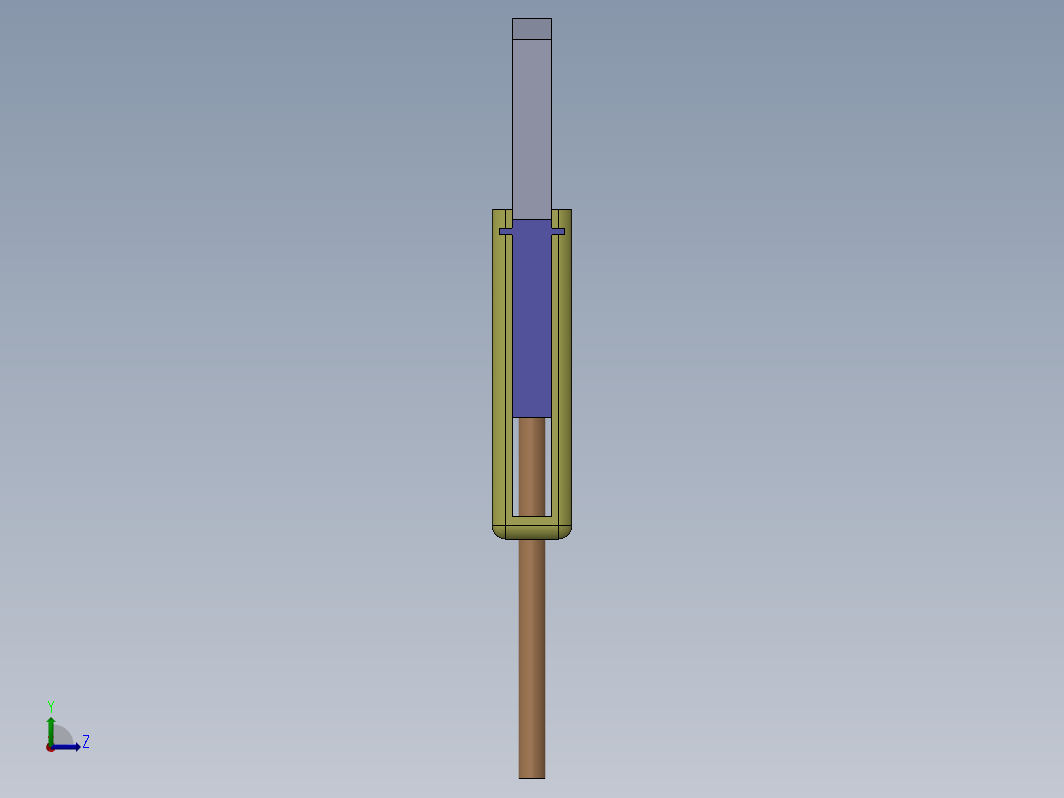 Solidworks工作中的机器人手抓手