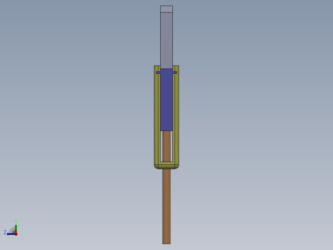 Solidworks工作中的机器人手抓手