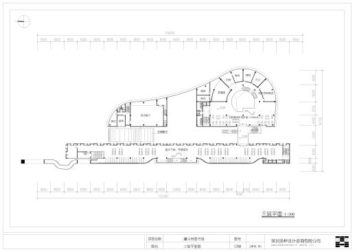 遵义市图书馆CAD方案图带完整文本及效果【DWG JPG DOC】缩略图