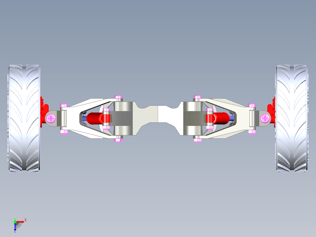 RC遥控车叉臂3D图纸