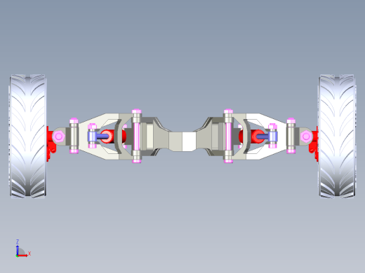 RC遥控车叉臂3D图纸缩略图