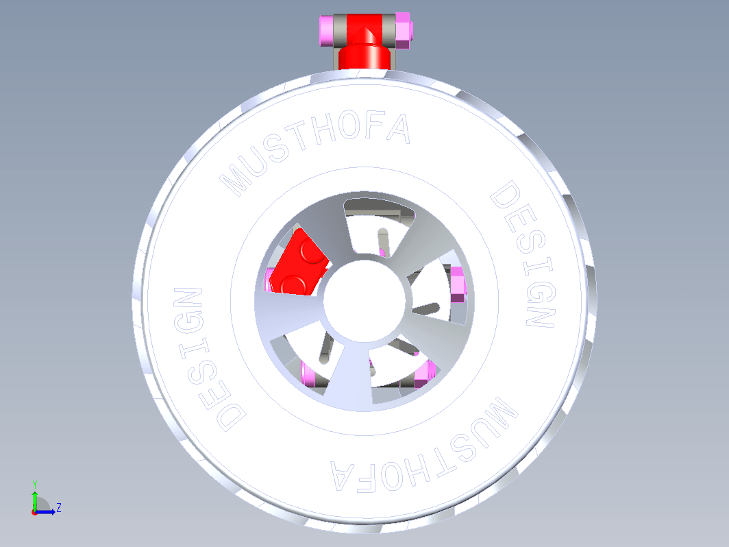 RC遥控车叉臂3D图纸