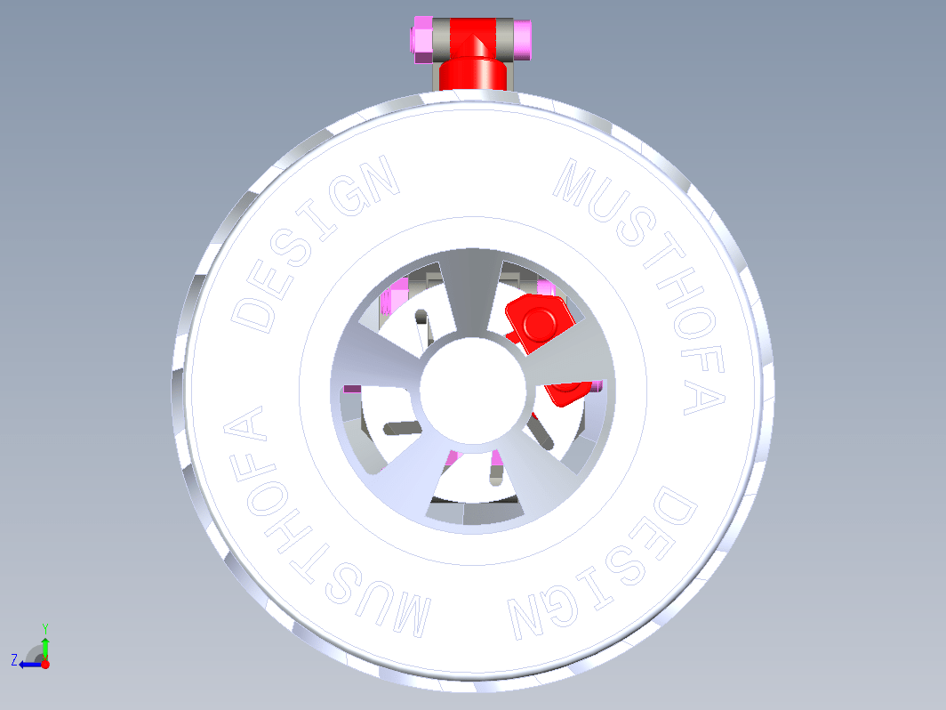 RC遥控车叉臂3D图纸