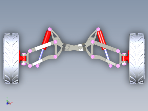 RC遥控车叉臂3D图纸缩略图