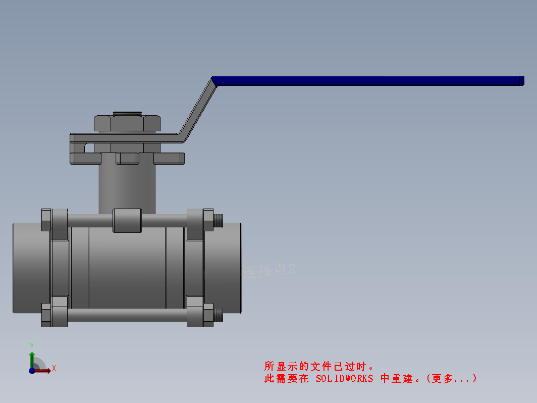 三片式手动对焊球阀DN15-DN80