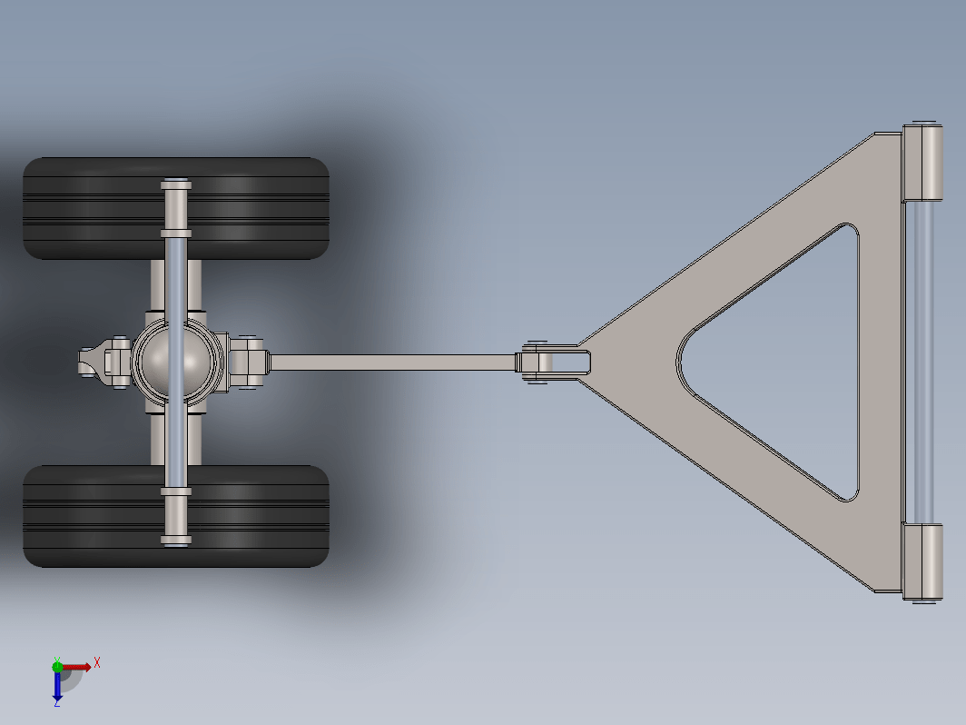 飞机起落架  a320-front-landing-gear SW