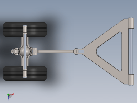 飞机起落架  a320-front-landing-gear SW缩略图