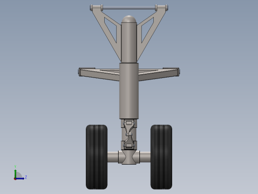 飞机起落架  a320-front-landing-gear SW缩略图