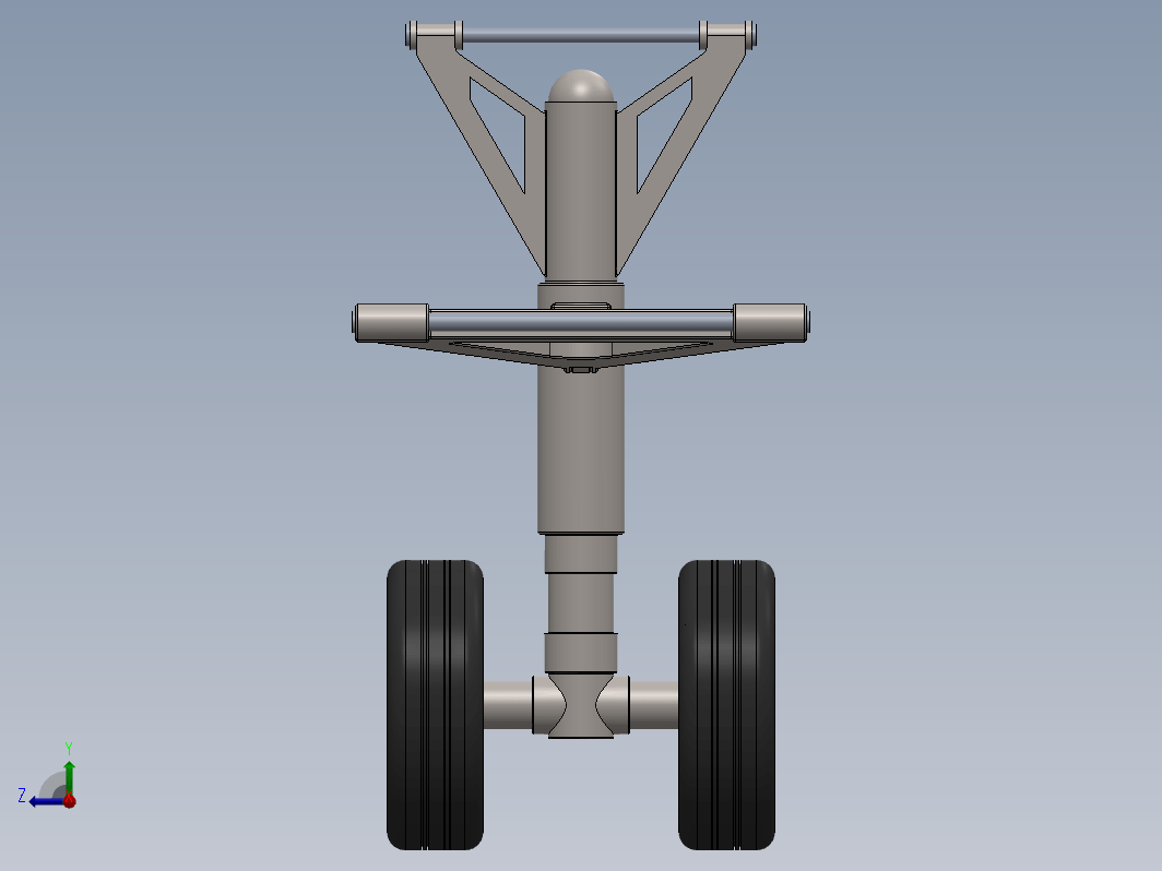 飞机起落架  a320-front-landing-gear SW