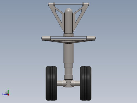 飞机起落架  a320-front-landing-gear SW缩略图