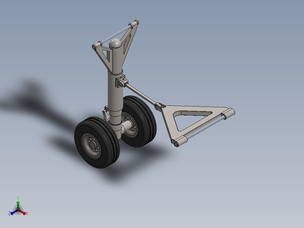 飞机起落架  a320-front-landing-gear SW