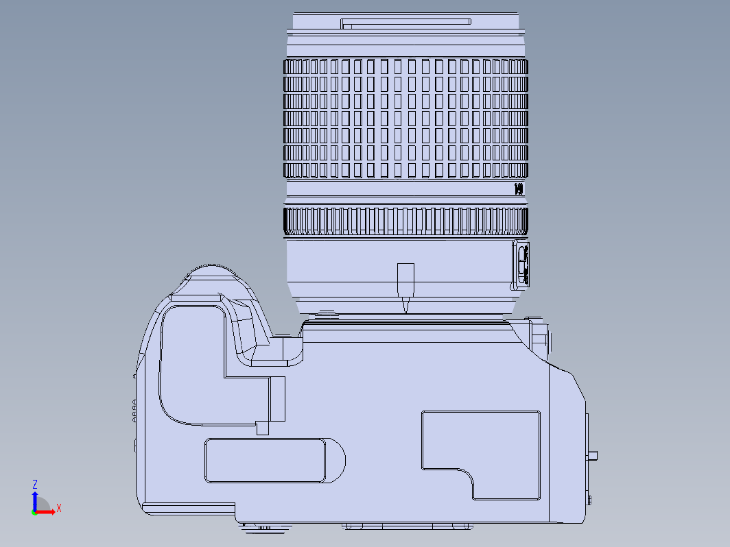 Nikon照相机造型