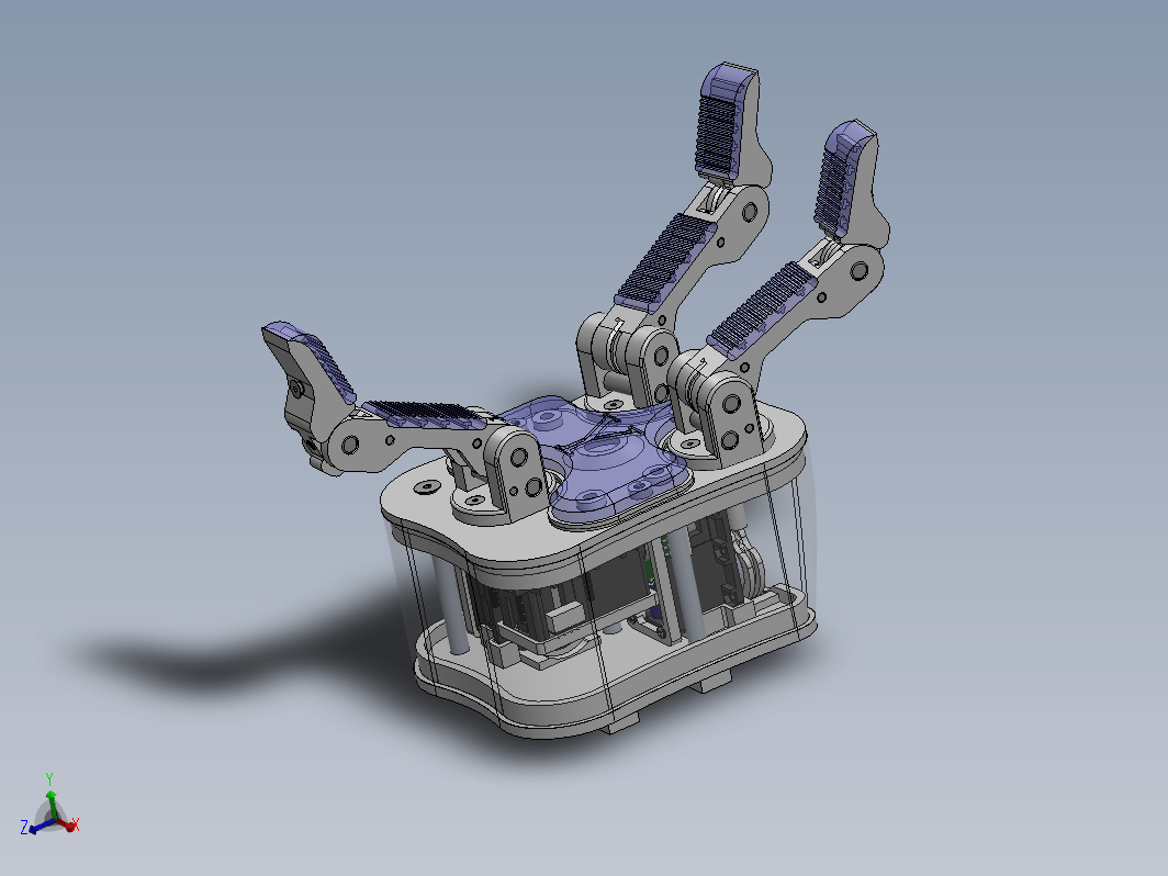 三指机械手（Robotic Gripper）