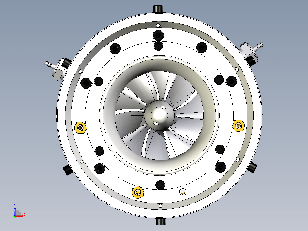 Wren mw54涡轮喷气发动机