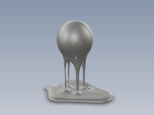 融化的球缩略图