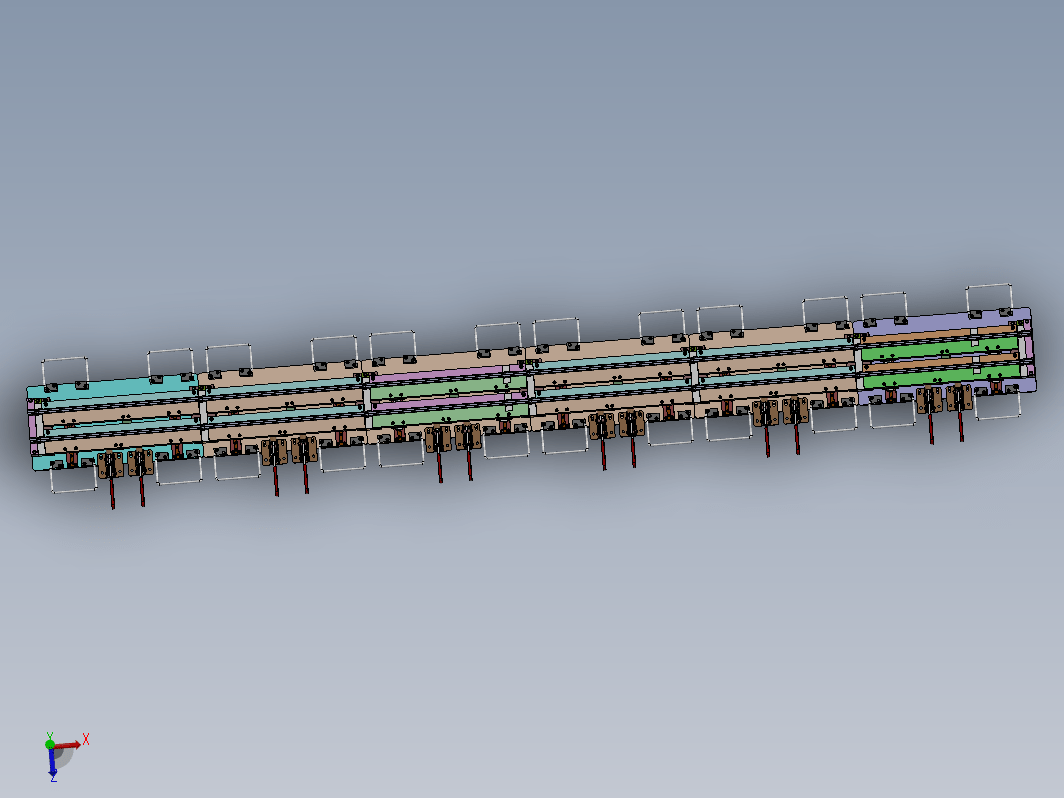 015BPC机夹具（sw18可编辑+工程图+bom）