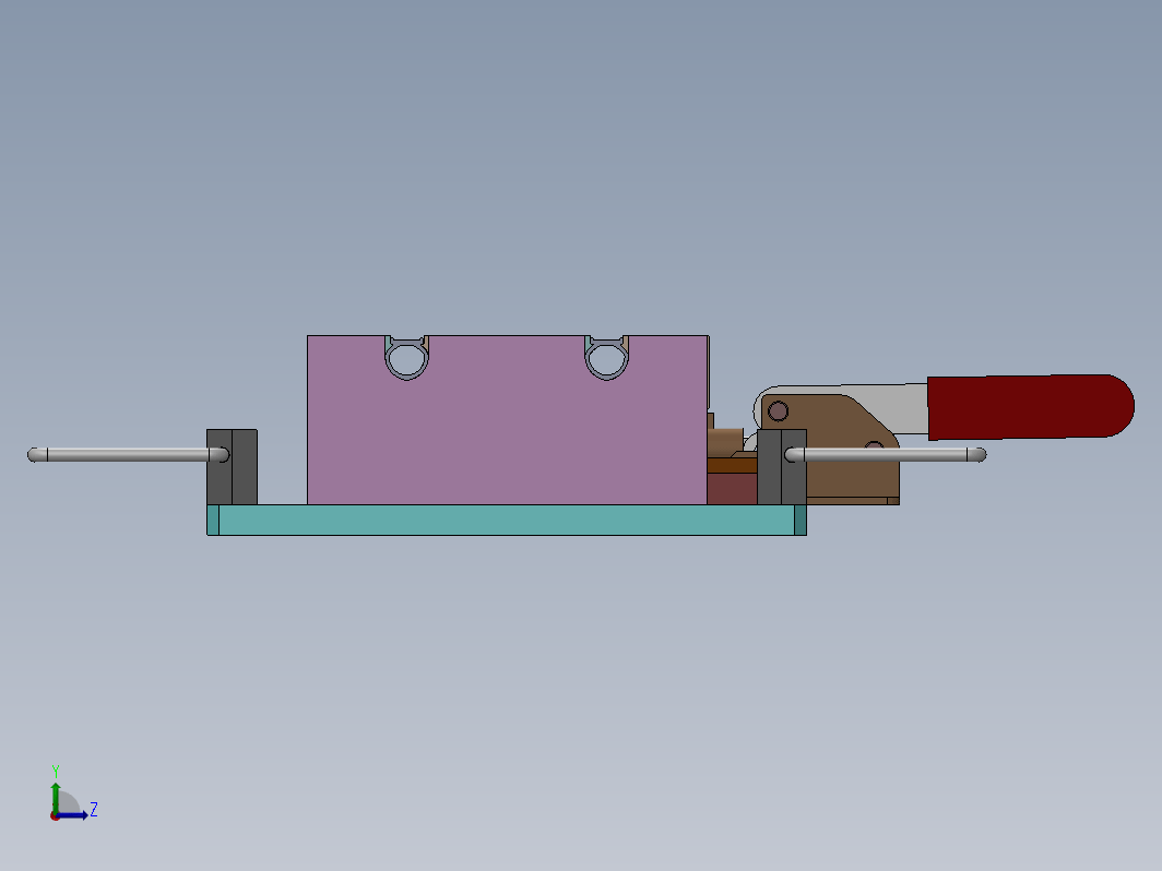 015BPC机夹具（sw18可编辑+工程图+bom）