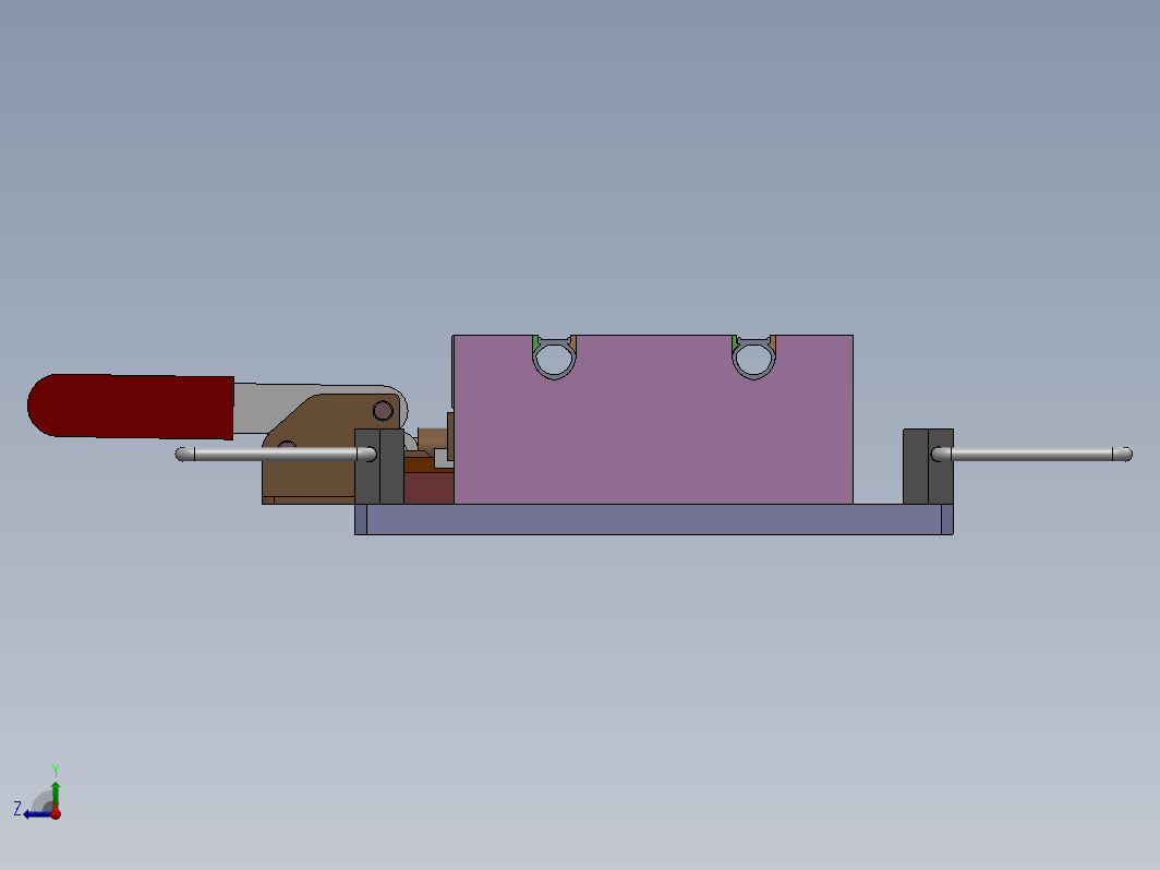 015BPC机夹具（sw18可编辑+工程图+bom）