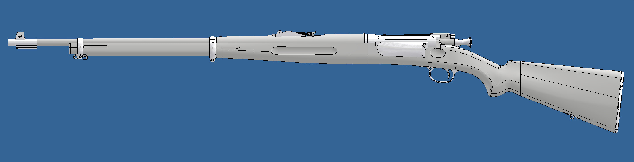 m1889-玩具步枪模型