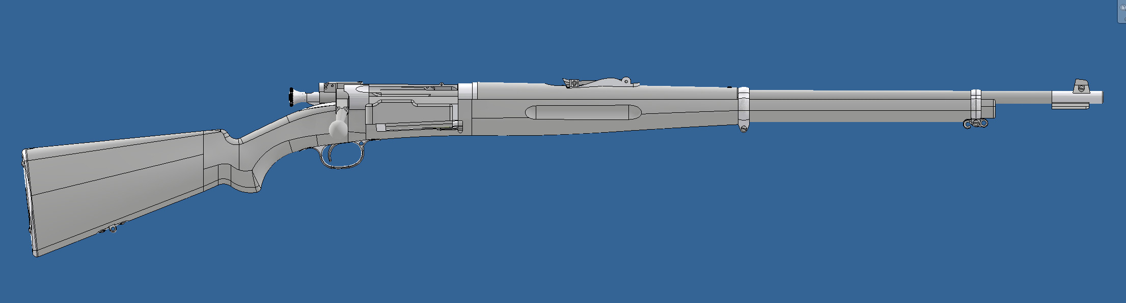 m1889-玩具步枪模型