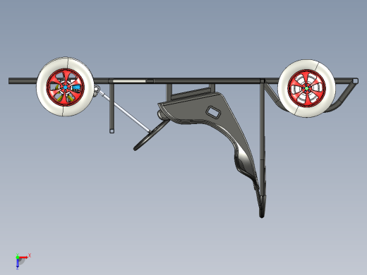 Kart Model双座卡丁车底盘结构缩略图