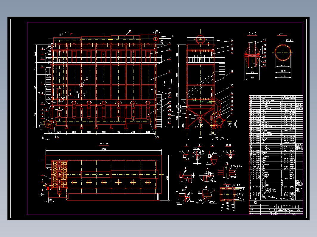 LFEF(II)7X358-HSYL玻纤袋式除尘器