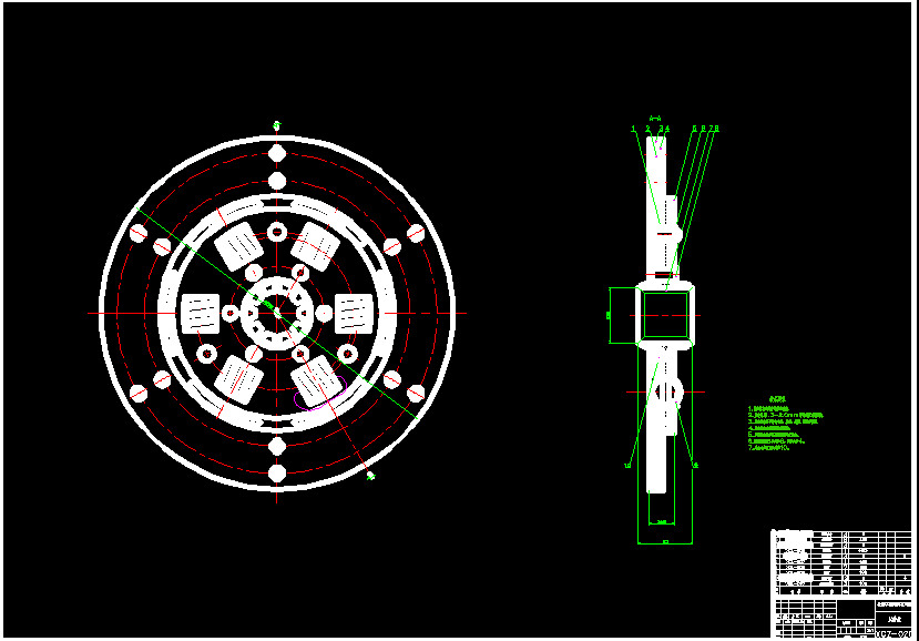 拉式膜片弹簧离合器设计 CAD+说明书