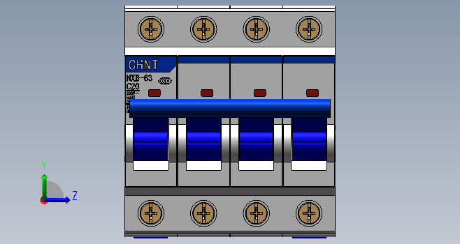 小型断路器合集（1P至4P）