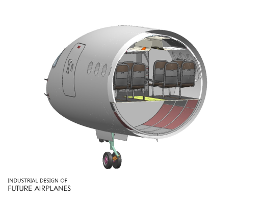 仿A220客机飞机模型缩略图
