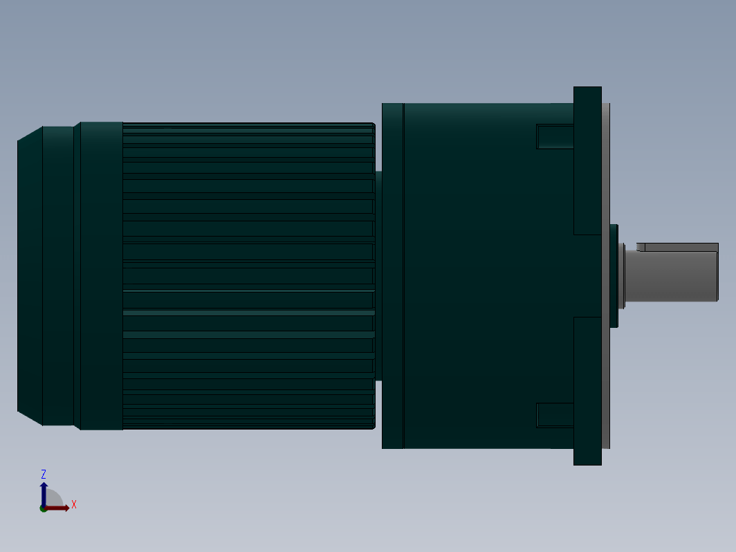 CV-22-100-60～200立式三相铝壳(刹车)马达减速机[CV-22-100-120-G3]